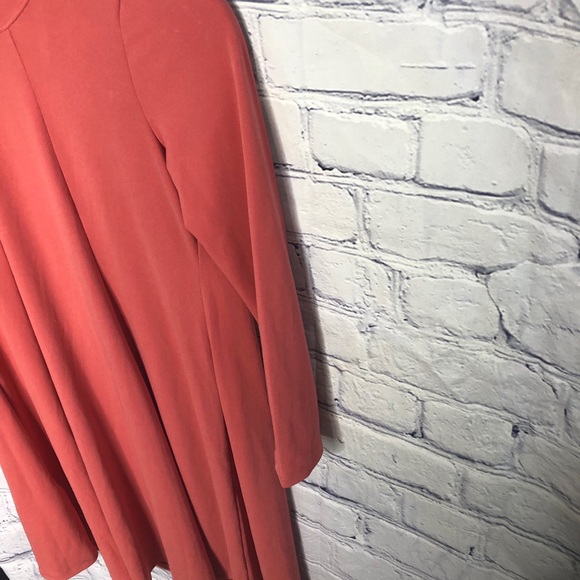 Bcbgeneration Womens Open Back Shift Dress 3/4 sleeves Rose Size XXS - Picture 4 of 9